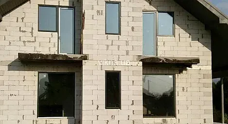 Вікна WDS 7 сірий антрацит для котеджу - головне фото