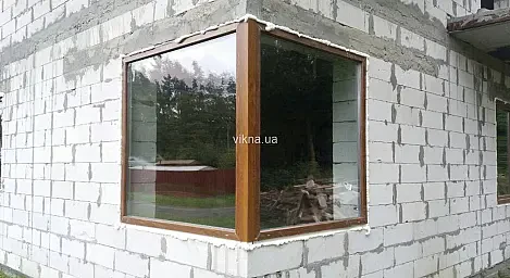Вікна WDS для котеджу. Кутові вікна - головне фото