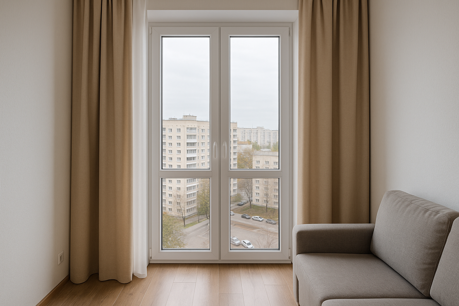 Балконні пластикові двері