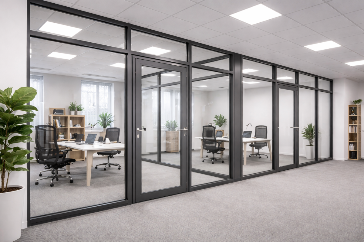 Алюмінієві перегородки