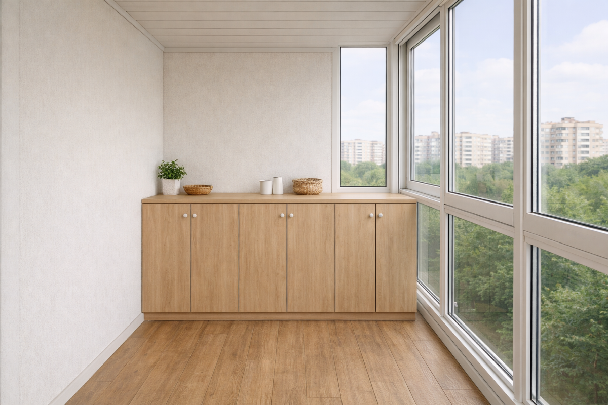 Оздоблення балкону