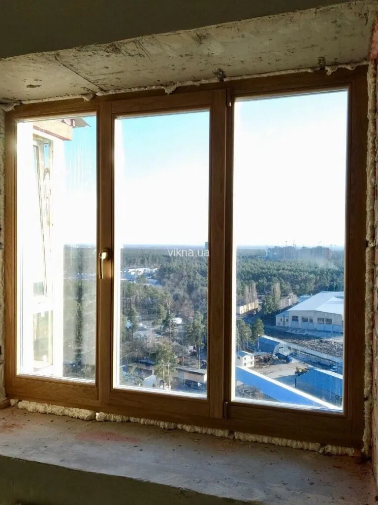 окна из дуба для квартиры